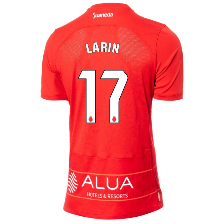 Criança Camisola Cyle Larin #17 Vermelho Principal 2023/24 Camisa