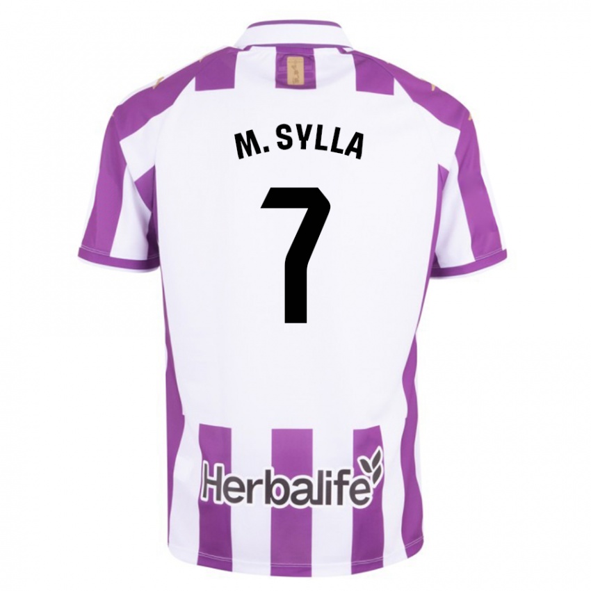 Criança Camisola Mamadou Sylla #7 Roxo Principal 2023/24 Camisa