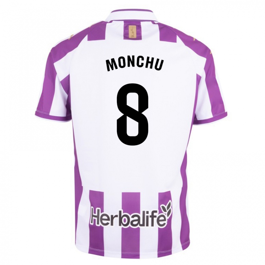 Criança Camisola Monchu #8 Roxo Principal 2023/24 Camisa