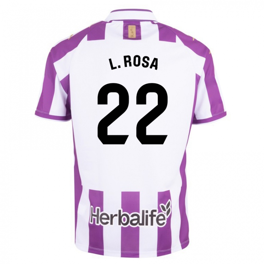 Criança Camisola Lucas Rosa #22 Roxo Principal 2023/24 Camisa