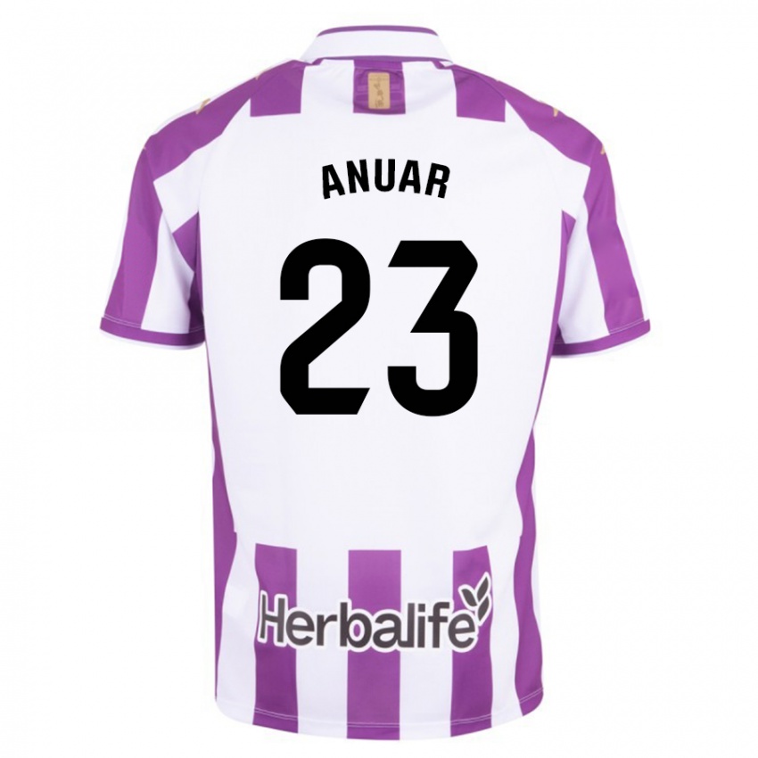 Criança Camisola Anuar #23 Roxo Principal 2023/24 Camisa