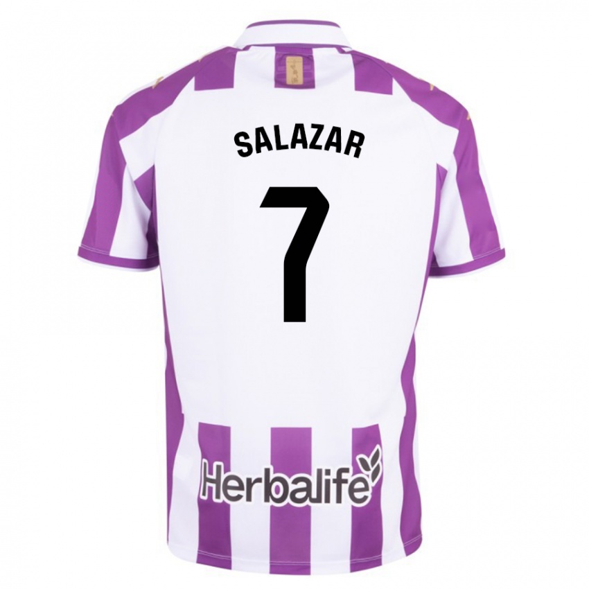 Criança Camisola Israel Salazar #7 Roxo Principal 2023/24 Camisa