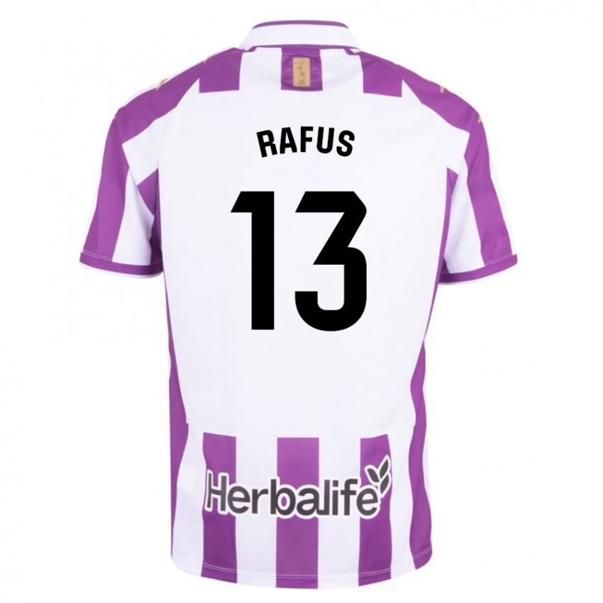 Criança Camisola Arnau Rafus #13 Roxo Principal 2023/24 Camisa