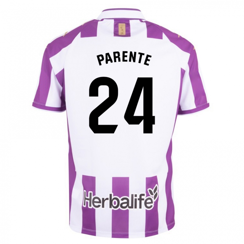 Criança Camisola Iago Parente #24 Roxo Principal 2023/24 Camisa