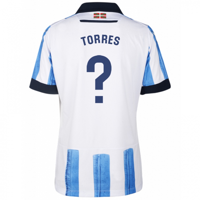 Criança Camisola Domenic Torres #0 Branco Azulado Principal 2023/24 Camisa