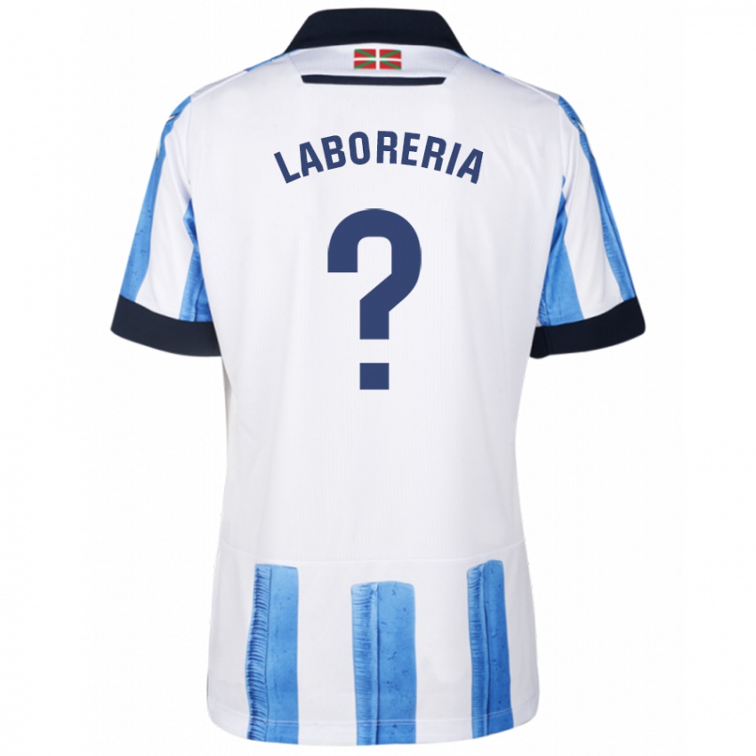 Criança Camisola Marc Laborería #0 Branco Azulado Principal 2023/24 Camisa