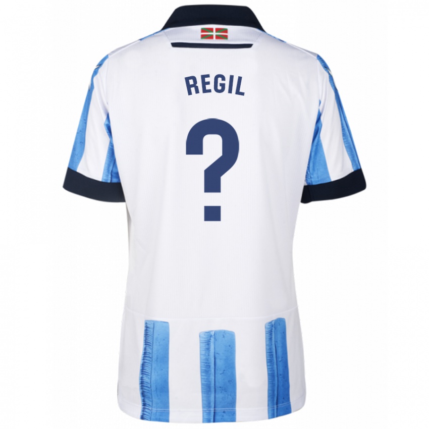 Criança Camisola Markel Regil #0 Branco Azulado Principal 2023/24 Camisa