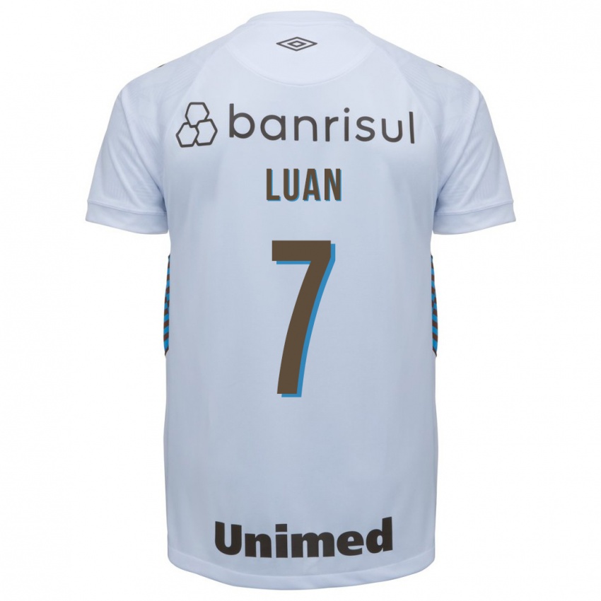 Criança Camisola Luan #7 Branco Alternativa 2023/24 Camisa