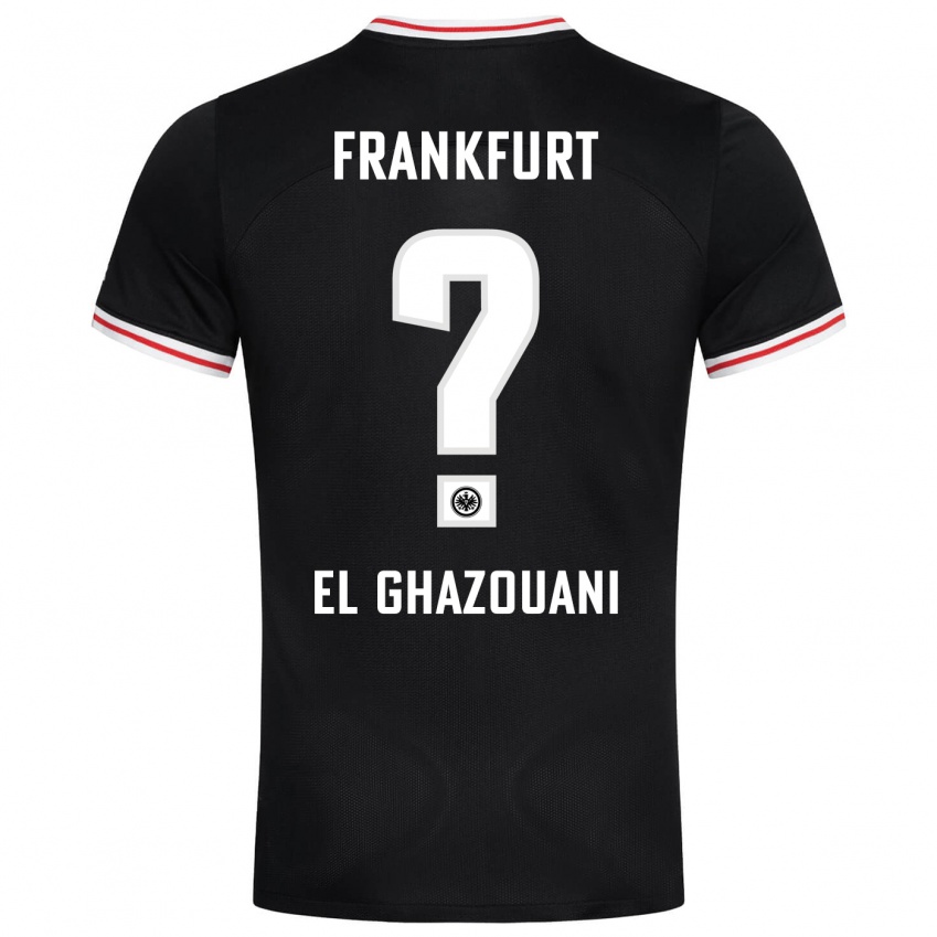 Criança Camisola Mohamed El Ghazouani #0 Preto Alternativa 2023/24 Camisa