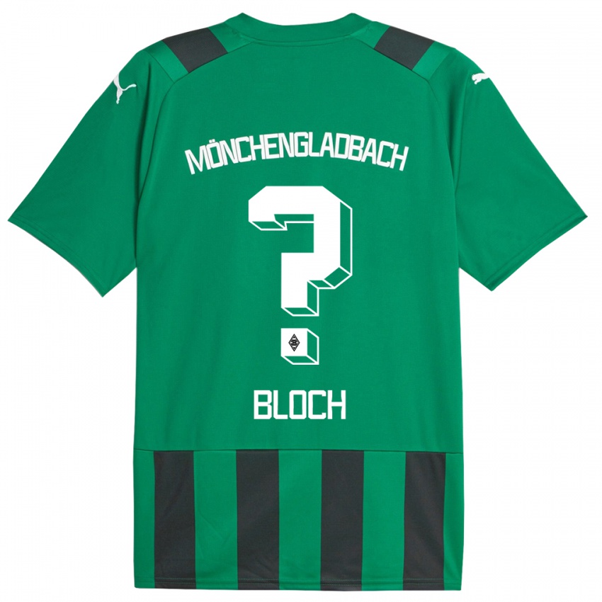 Criança Camisola Stefan Bloch #0 Preto Verde Alternativa 2023/24 Camisa