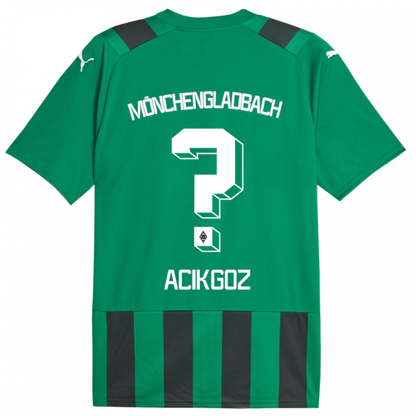 Criança Camisola Erdem Acikgöz #0 Preto Verde Alternativa 2023/24 Camisa