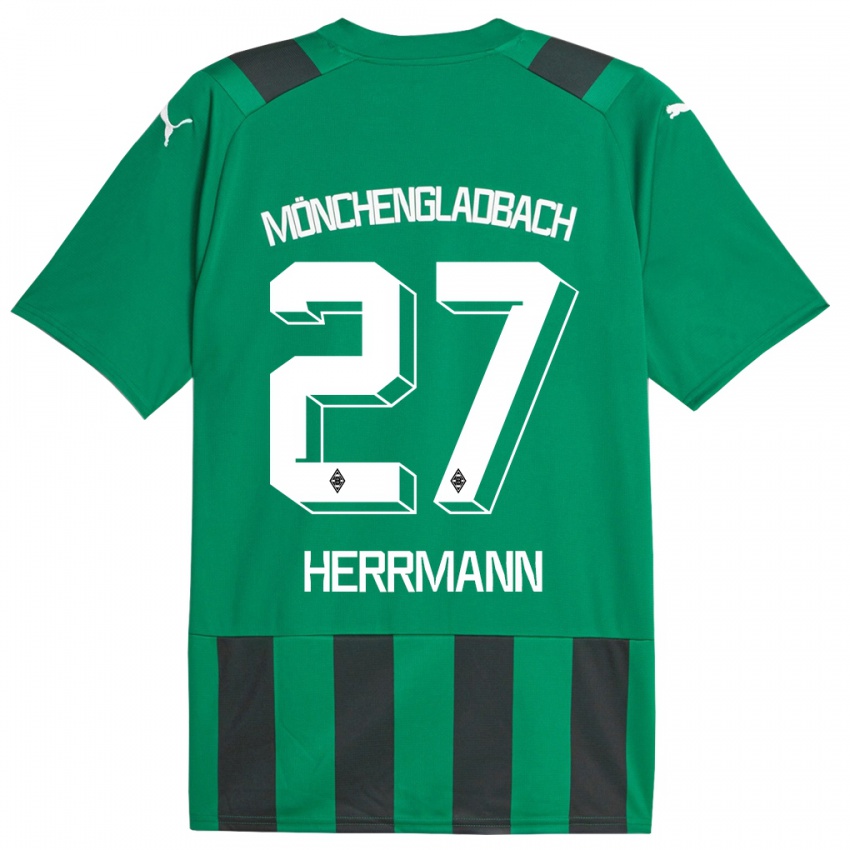 Criança Camisola Michelle Herrmann #27 Preto Verde Alternativa 2023/24 Camisa