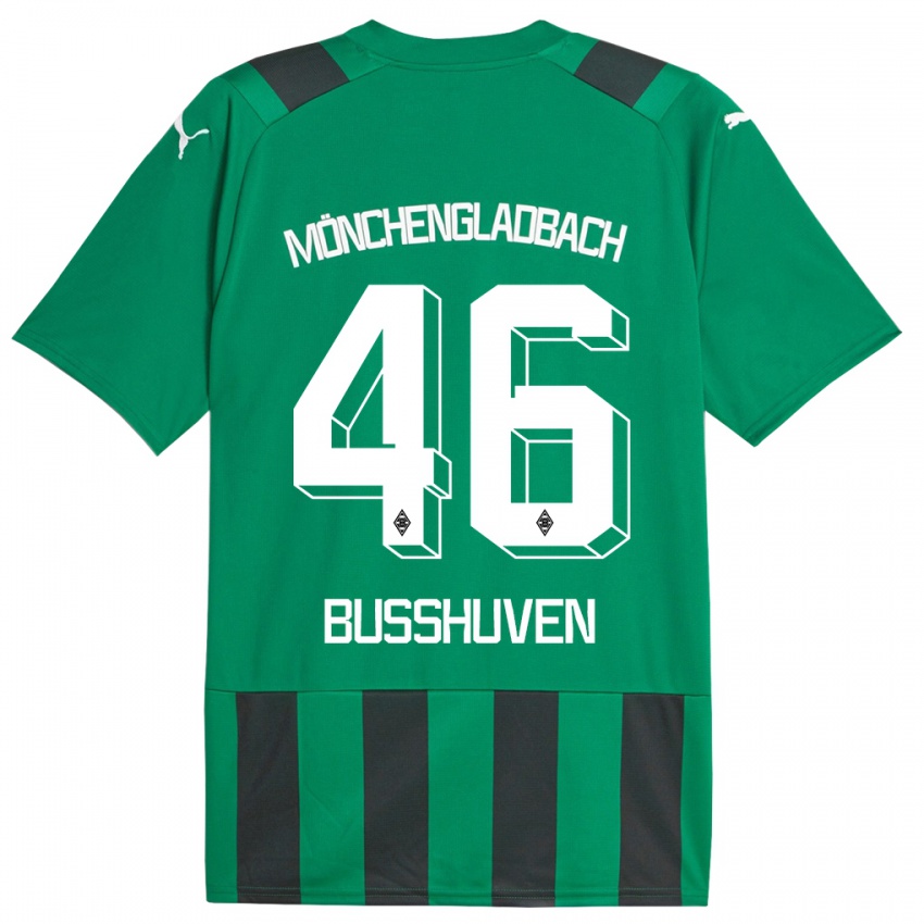 Criança Camisola Alina Busshuven #46 Preto Verde Alternativa 2023/24 Camisa