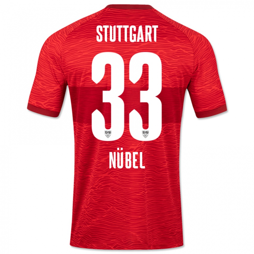 Criança Camisola Alexander Nübel #33 Vermelho Alternativa 2023/24 Camisa