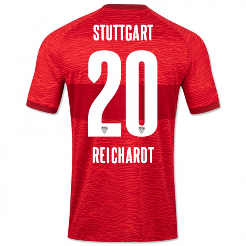 Criança Camisola Leon Reichardt #20 Vermelho Alternativa 2023/24 Camisa