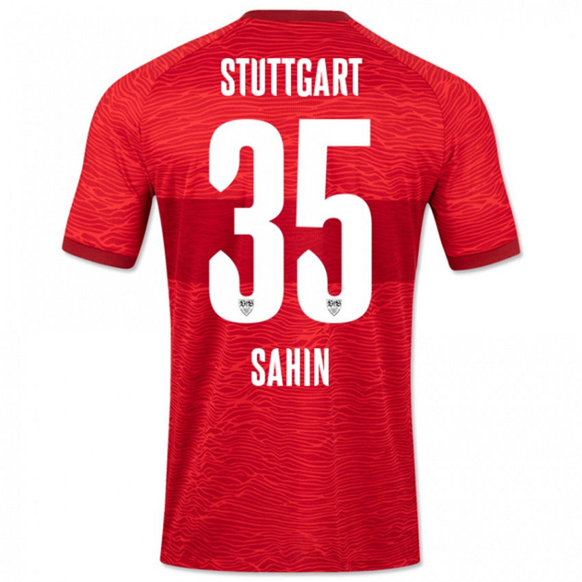 Criança Camisola Mehmet Sahin #35 Vermelho Alternativa 2023/24 Camisa