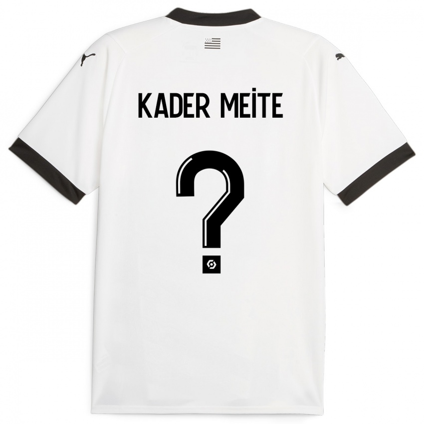 Criança Camisola Mohamed Kader Meïté #0 Branco Alternativa 2023/24 Camisa