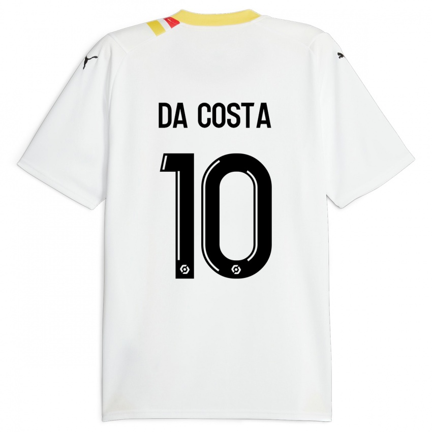 Criança Camisola David Pereira Da Costa #10 Preto Alternativa 2023/24 Camisa