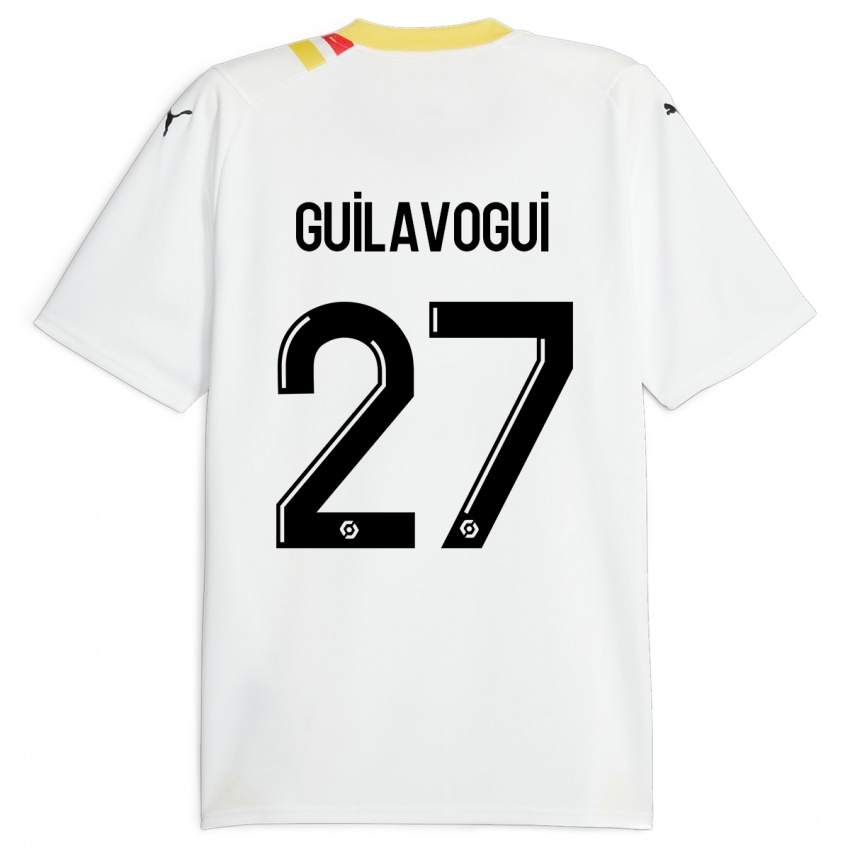 Criança Camisola Morgan Guilavogui #27 Preto Alternativa 2023/24 Camisa