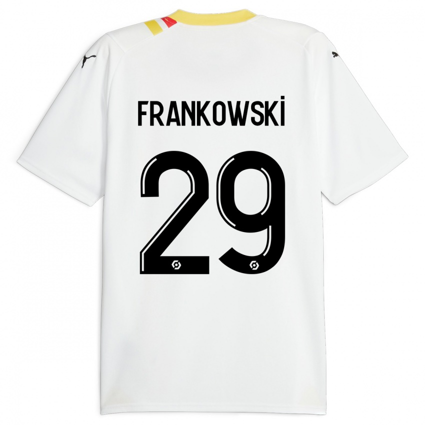 Criança Camisola Przemyslaw Frankowski #29 Preto Alternativa 2023/24 Camisa