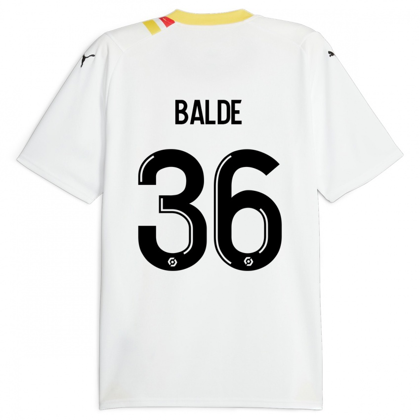 Criança Camisola Ibrahima Baldé #36 Preto Alternativa 2023/24 Camisa