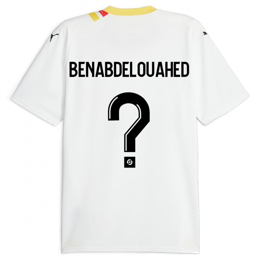 Criança Camisola Kaïs Benabdelouahed #0 Preto Alternativa 2023/24 Camisa