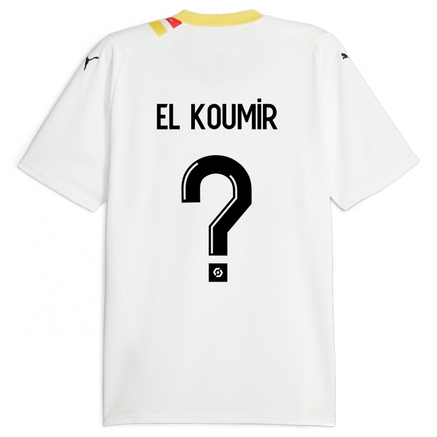 Criança Camisola Kaïna El Koumir #0 Preto Alternativa 2023/24 Camisa