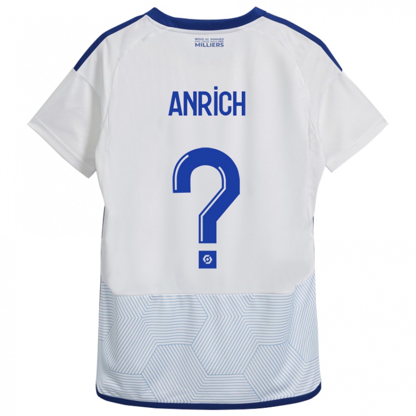 Criança Camisola Melchior Anrich #0 Branco Alternativa 2023/24 Camisa