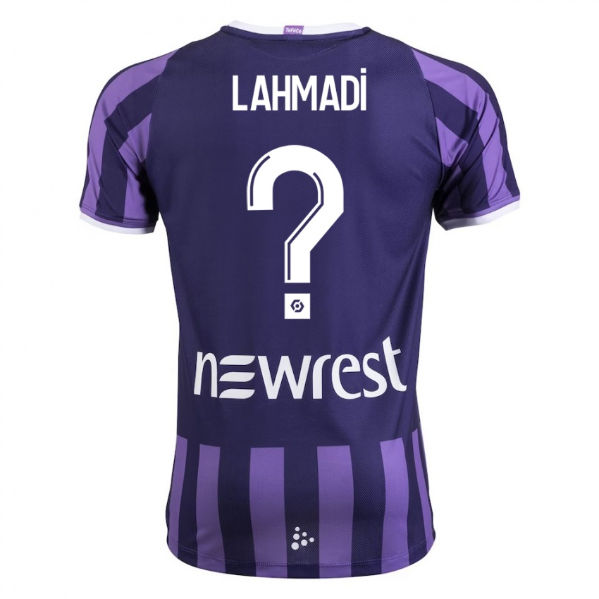 Criança Camisola Noah Lahmadi #0 Roxo Alternativa 2023/24 Camisa