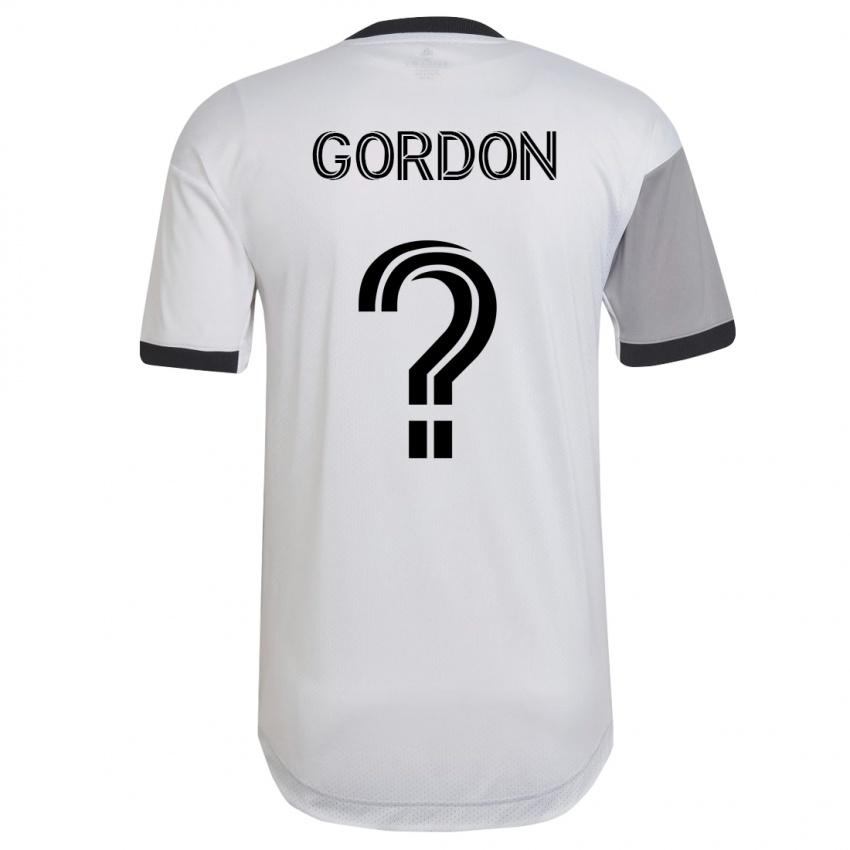 Criança Camisola Joshua Gordon #0 Branco Alternativa 2023/24 Camisa