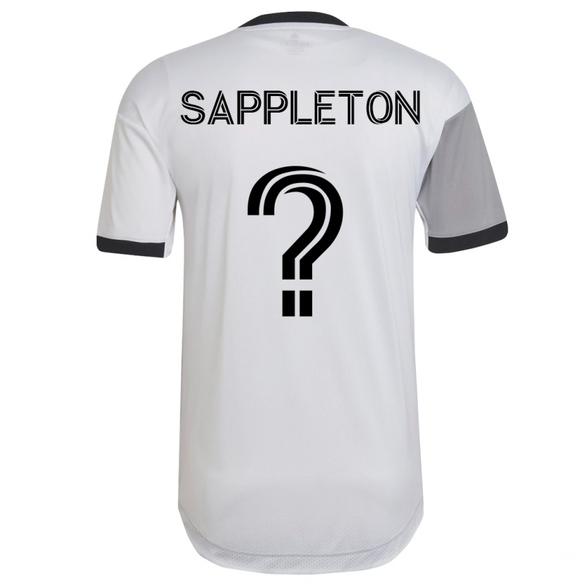 Criança Camisola Spencer Sappleton #0 Branco Alternativa 2023/24 Camisa