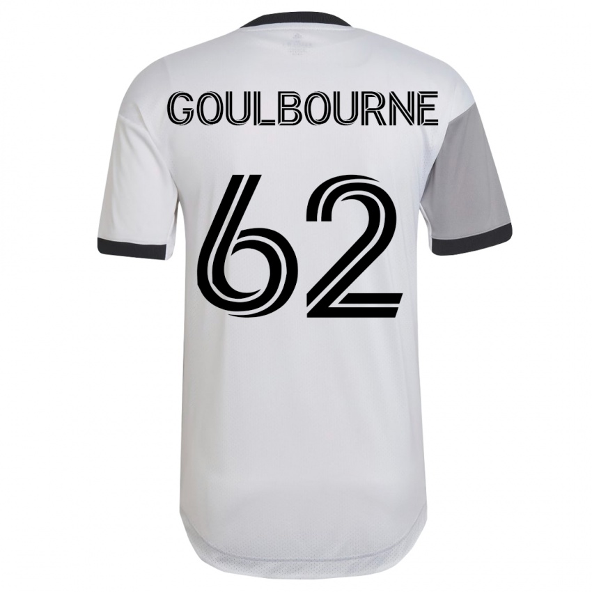Criança Camisola Rohan Goulbourne #62 Branco Alternativa 2023/24 Camisa