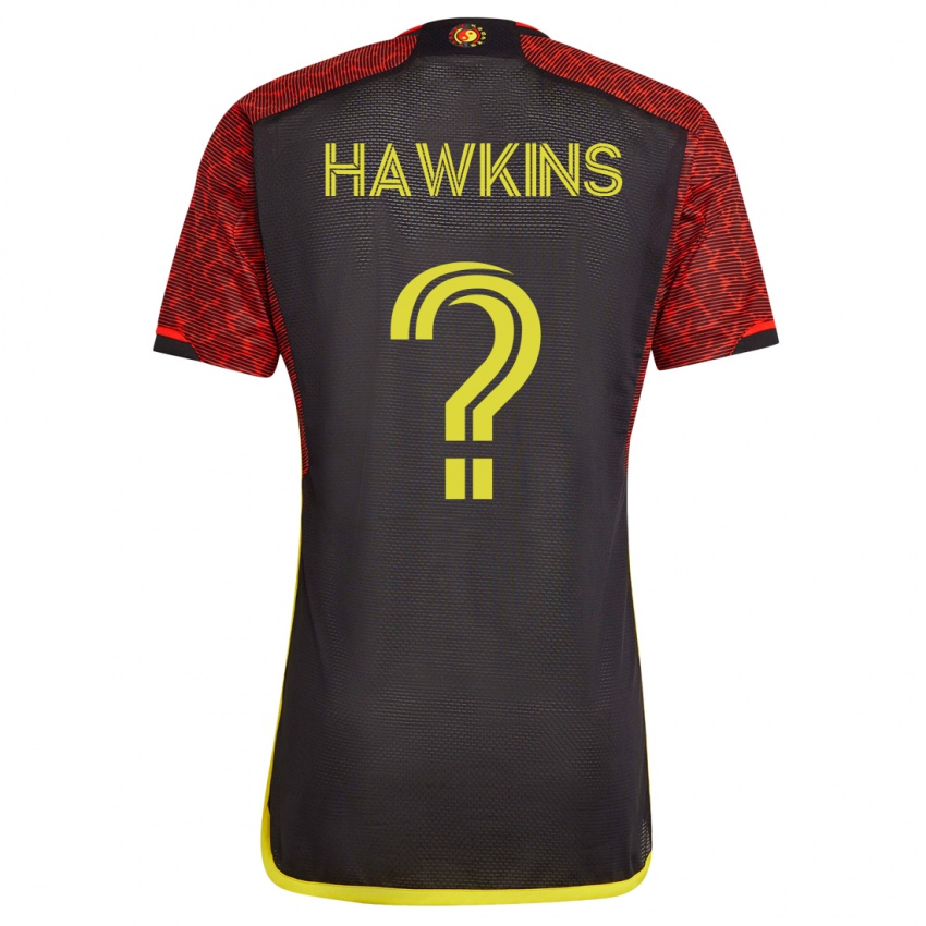 Criança Camisola Stuart Hawkins #0 Laranja Alternativa 2023/24 Camisa