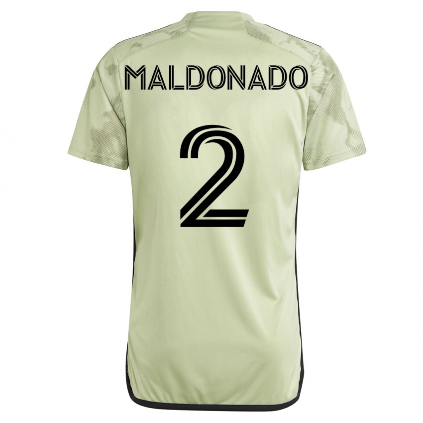 Criança Camisola Denil Maldonado #2 Verde Alternativa 2023/24 Camisa