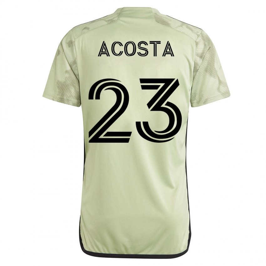 Criança Camisola Kellyn Acosta #23 Verde Alternativa 2023/24 Camisa