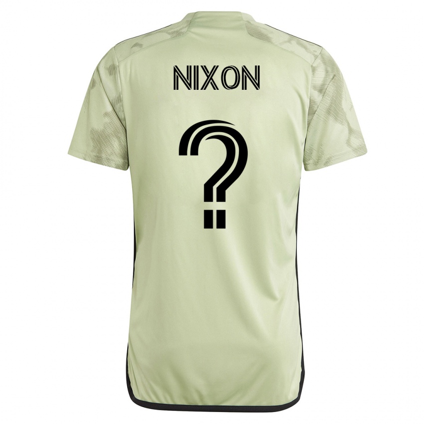 Criança Camisola Shakir Nixon #0 Verde Alternativa 2023/24 Camisa