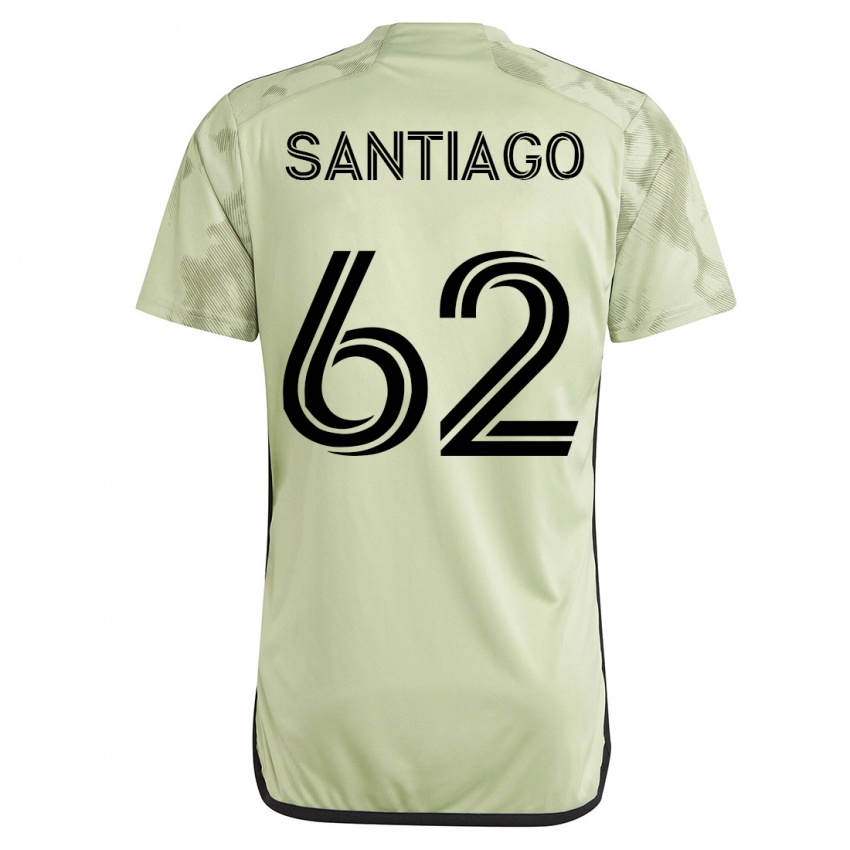 Criança Camisola Joshua Santiago #62 Verde Alternativa 2023/24 Camisa