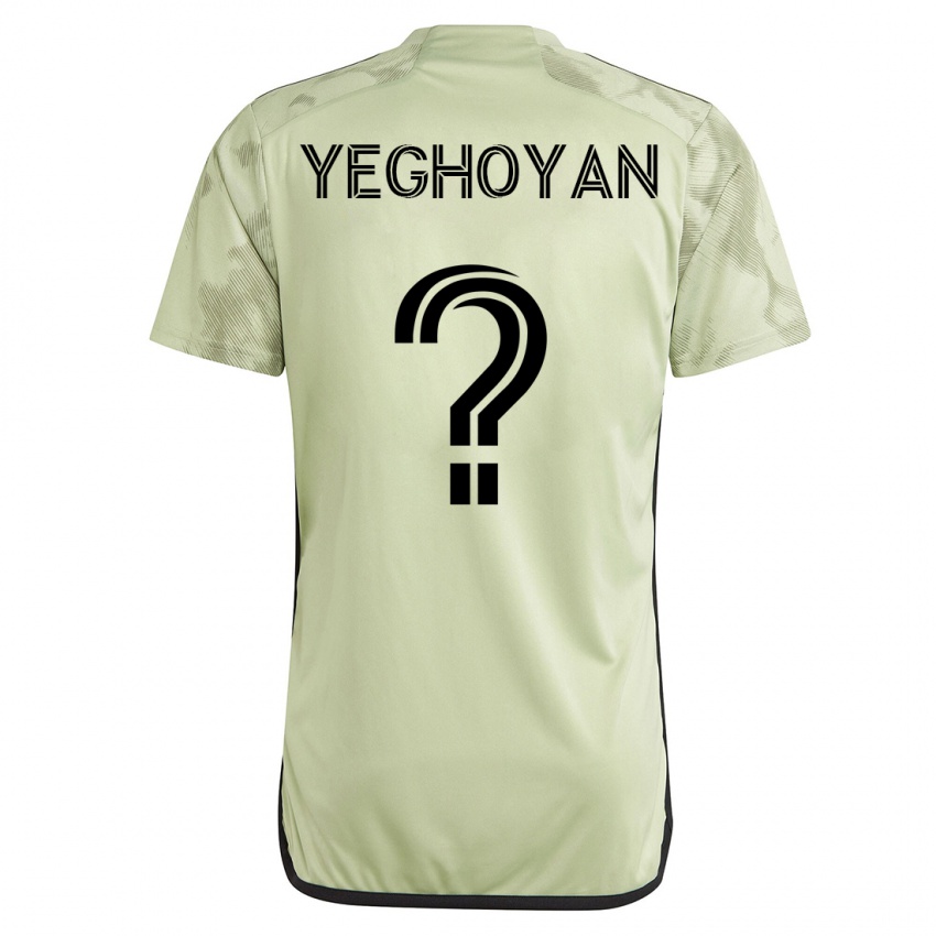 Criança Camisola David Yeghoyan #0 Verde Alternativa 2023/24 Camisa