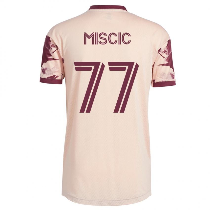 Criança Camisola Selmir Miscic #77 Esbranquiçado Alternativa 2023/24 Camisa