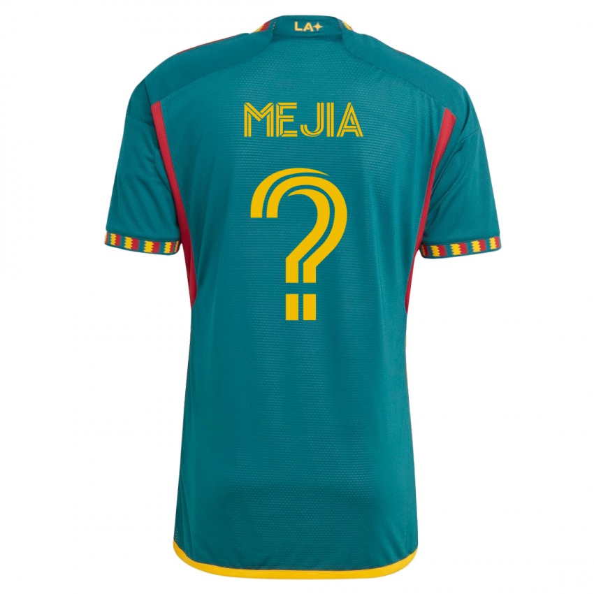 Criança Camisola Robert Mejia #0 Verde Alternativa 2023/24 Camisa