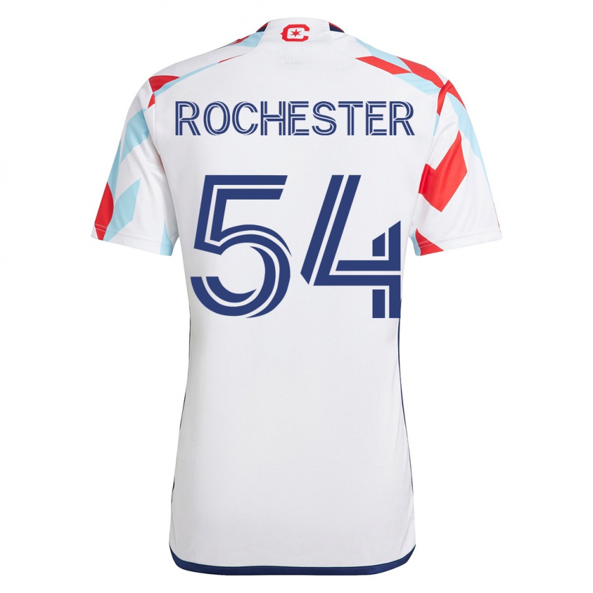 Criança Camisola Lamonth Rochester #54 Branco Azul Alternativa 2023/24 Camisa
