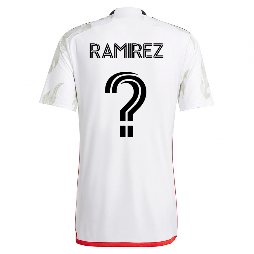 Criança Camisola Anthony Ramirez #0 Branco Alternativa 2023/24 Camisa