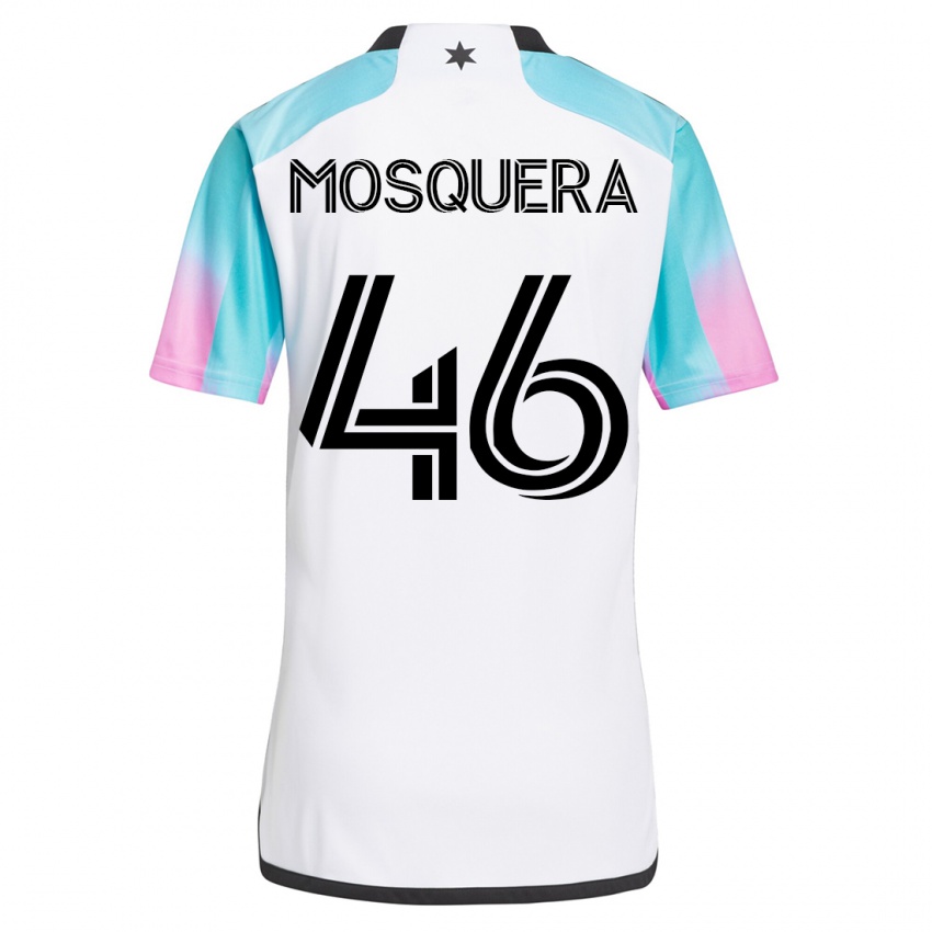 Criança Camisola Juan Camilo Mosquera #46 Branco Alternativa 2023/24 Camisa