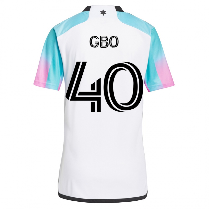 Criança Camisola Cedrik Gbo #40 Branco Alternativa 2023/24 Camisa