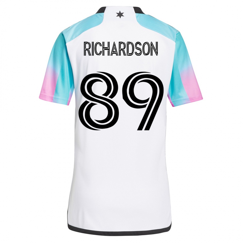 Criança Camisola Nick Richardson #89 Branco Alternativa 2023/24 Camisa