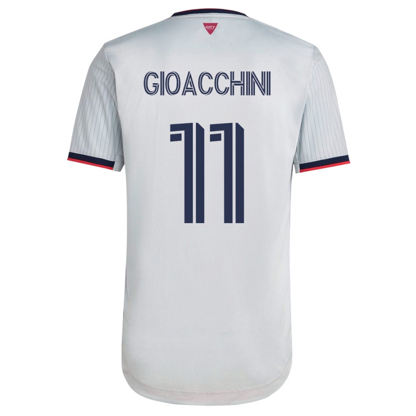 Criança Camisola Nicholas Gioacchini #11 Branco Alternativa 2023/24 Camisa