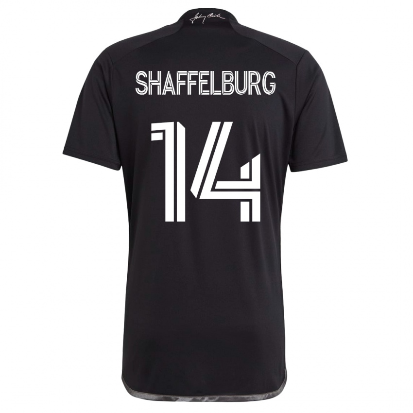 Criança Camisola Jacob Shaffelburg #14 Preto Alternativa 2023/24 Camisa