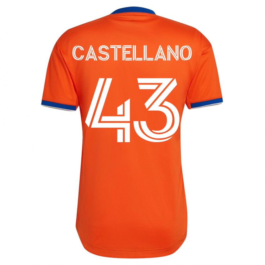 Criança Camisola Jesús Castellano #43 Branco Alternativa 2023/24 Camisa