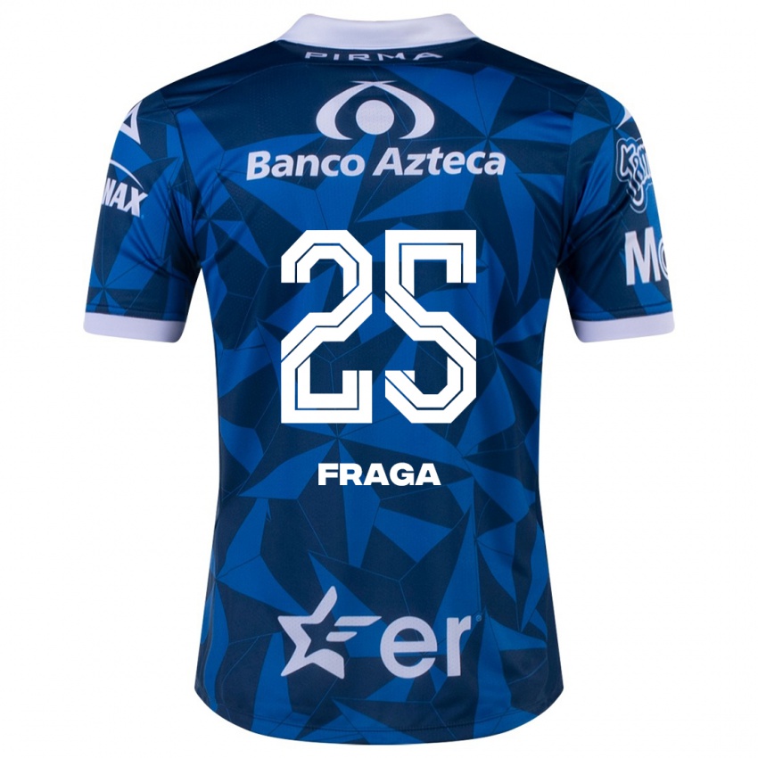 Criança Camisola Miguel Fraga #25 Azul Alternativa 2023/24 Camisa