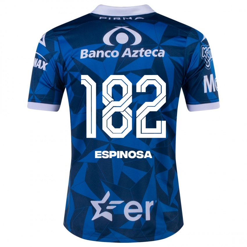 Criança Camisola Daniel Espinosa #182 Azul Alternativa 2023/24 Camisa